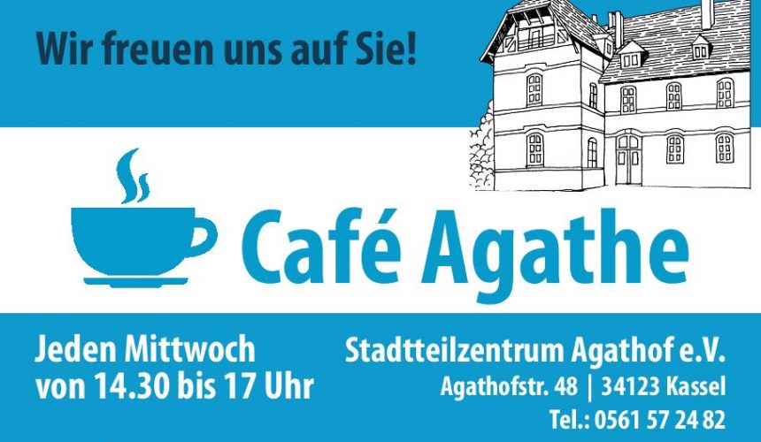 Café Agathe , 24.04., 14.30: „In vier Zeilen was zu sagen…“