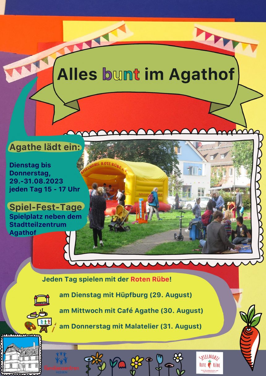 29.-31. August: Spielfesttage am Agathof